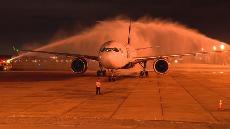 Avião com vacinas de Oxford chega ao Brasil