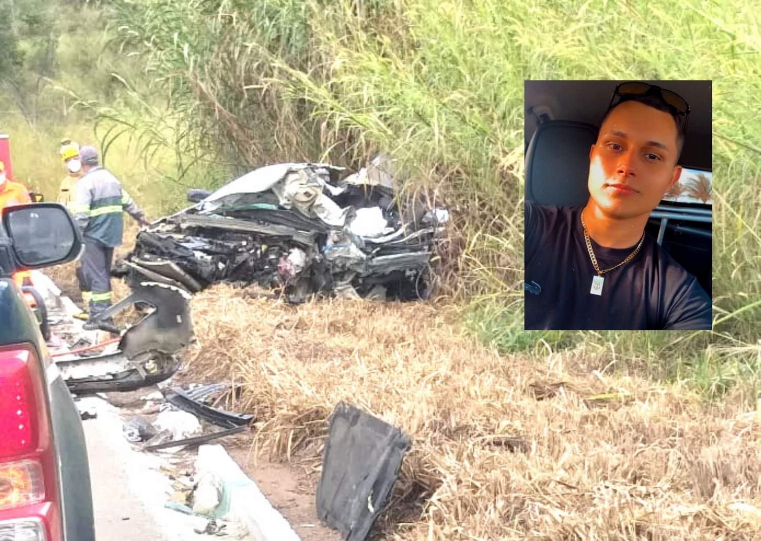 Jovem morre ao colidir com carreta na BR-262