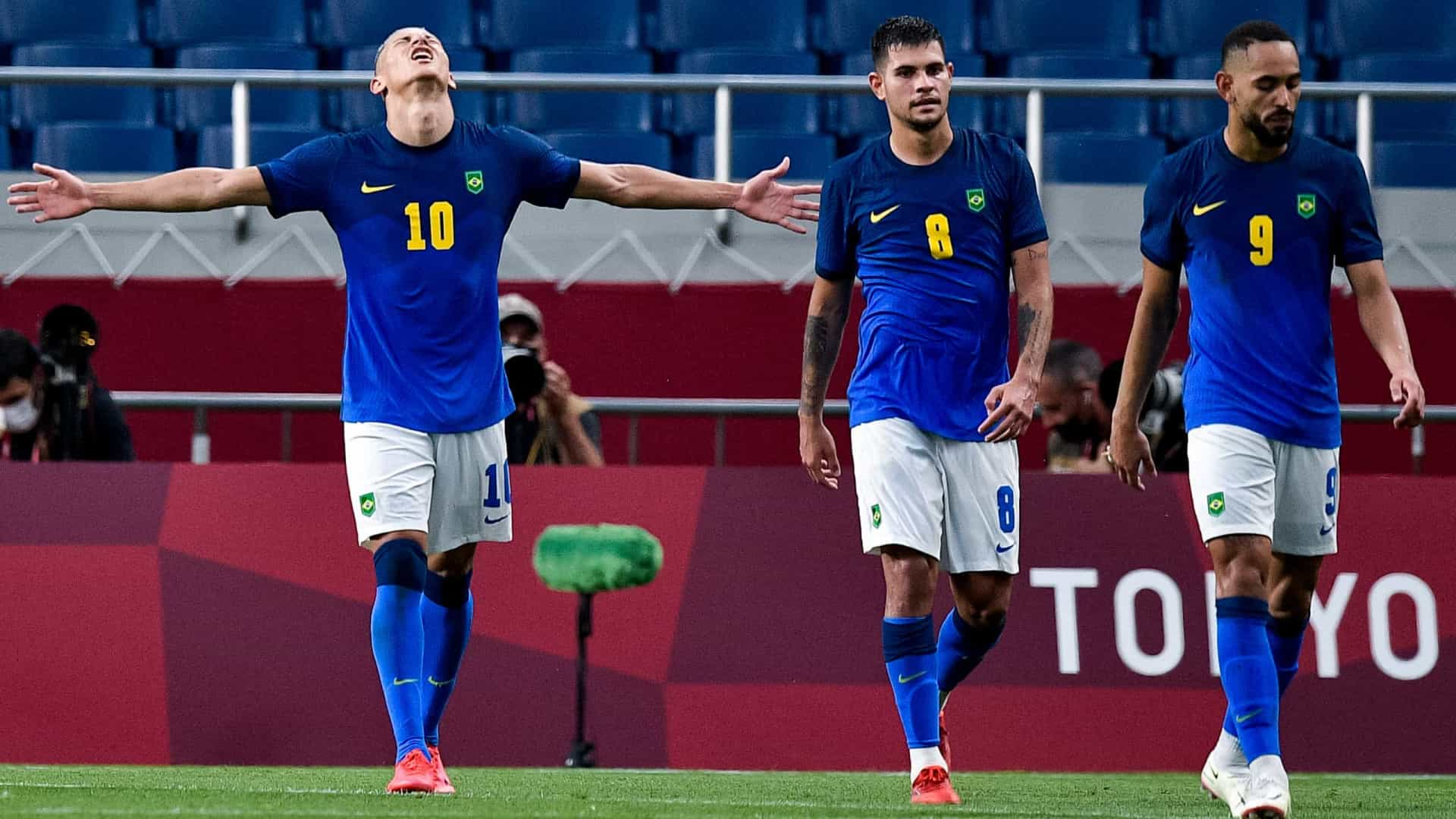 Jogos: Brasil encara Egito nas quartas de final do futebol masculino