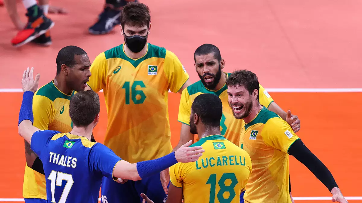 Seleção masculina de vôlei perde da Rússia e vai tentar a medalha de bronze