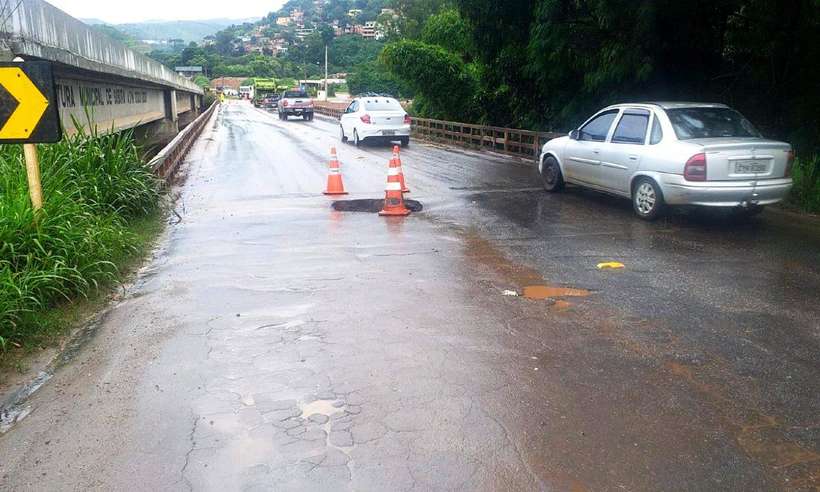 Ponte sobre o Rio das Velhas, na MGC-262, em Sabará, é liberada