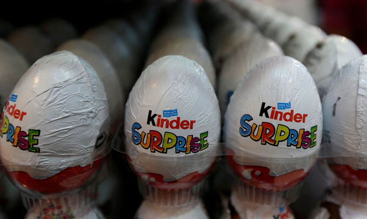 Produtos da fabricante do Kinder Ovo têm comercialização proibida no Brasil