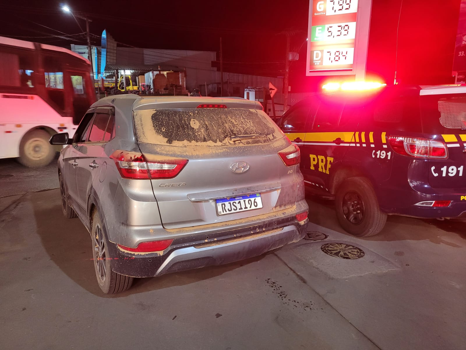 PRF recupera, em Manhuaçu, Creta roubado no Rio de Janeiro