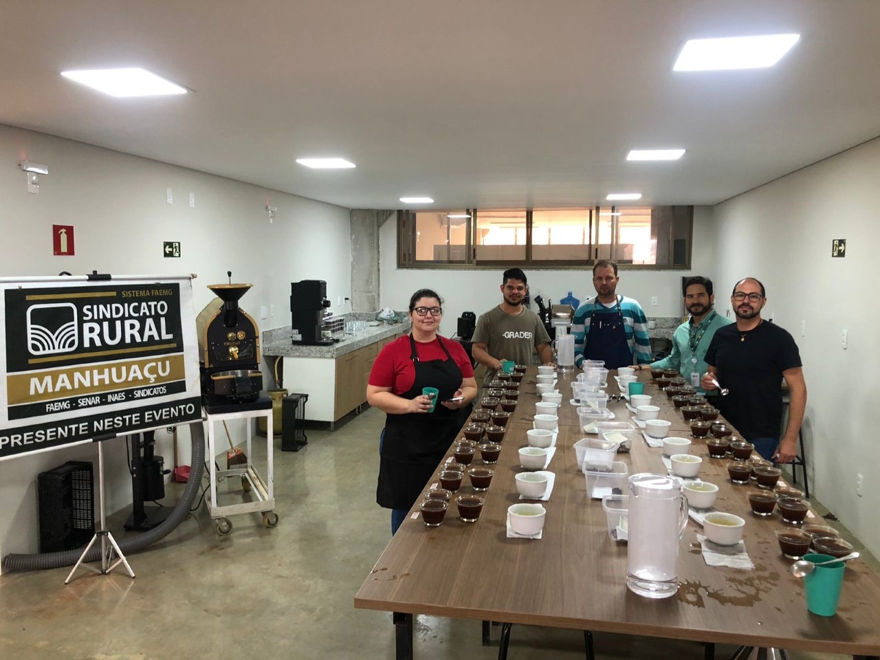 Começam as provas do 6º Cupping ATeG Café+Forte em Manhuaçu