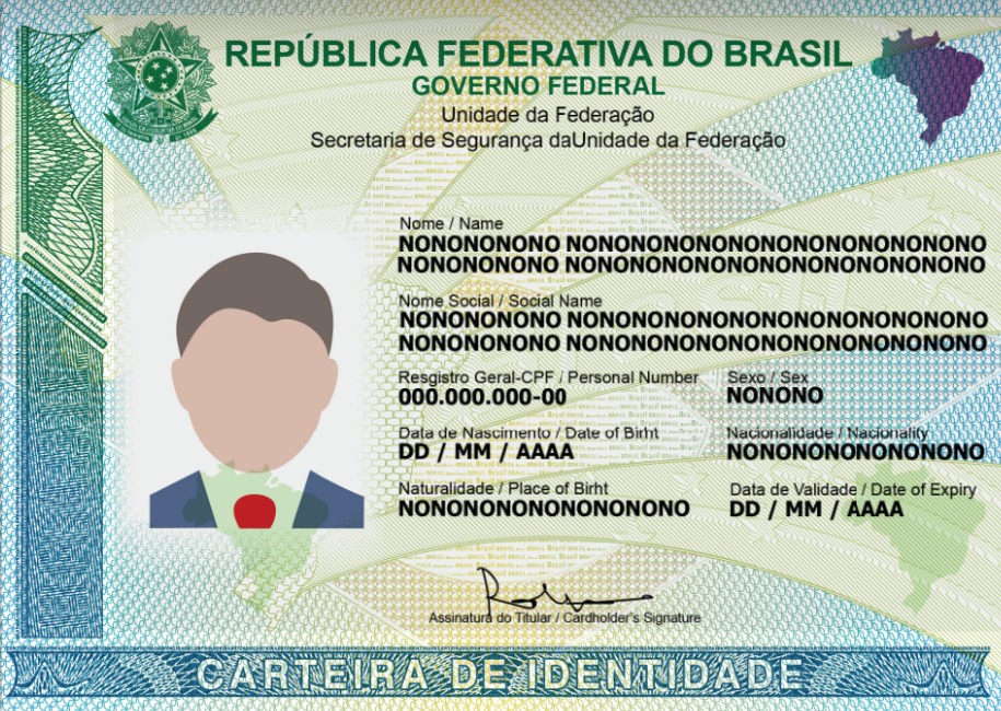 Governo publica regras de emissão da nova carteira de identidade