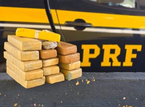 PRF apreende drogas e prende motorista em Rio Casca