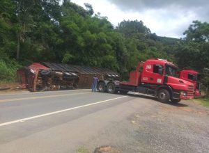 PRF registra três acidentes em rodovias na região de Manhuaçu
